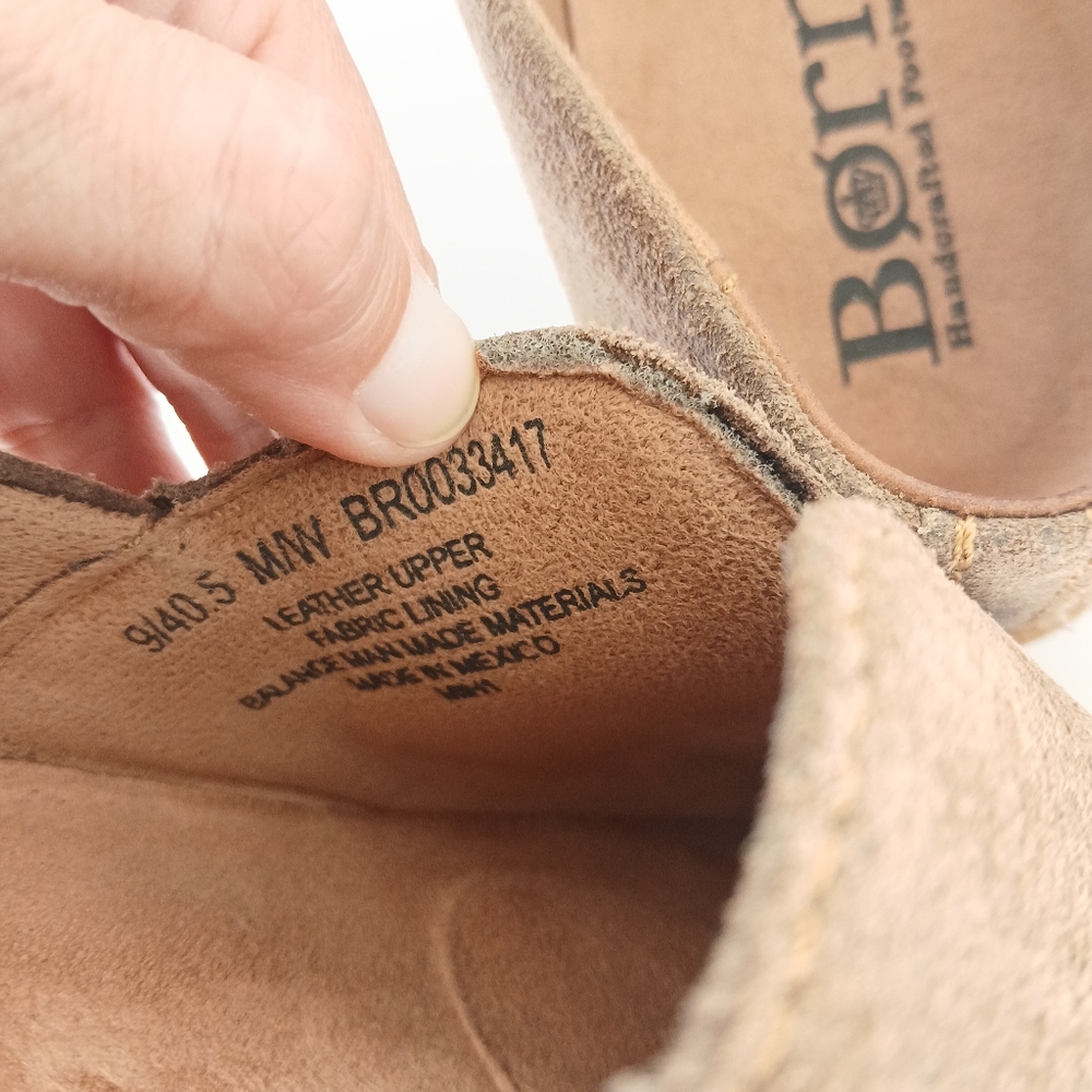 Born Naya Nubuck Leather Loafer Slip On Flat - Picture 6 of 7